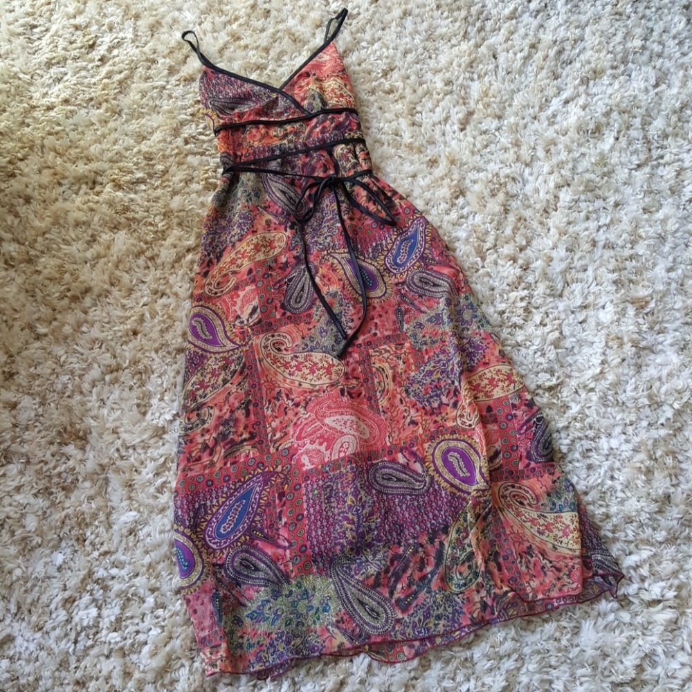 Paisley bohemian dress - Picture 3 of 6